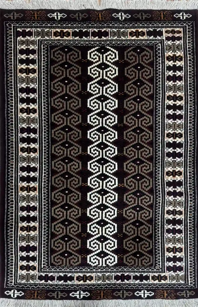TURKMEN RUG 80CM X 120CM (2'63 X 3'94)