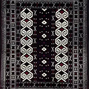 TURKMEN RUG 84CM X 111CM (2'76 X 3'65)