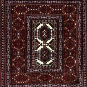 TURKMEN RUG 82CM X 112CM (2'69 x 3'68)