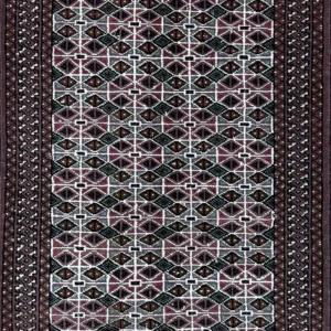 TURKMEN RUG 100CM X 145CM (3'28 X 4'76)