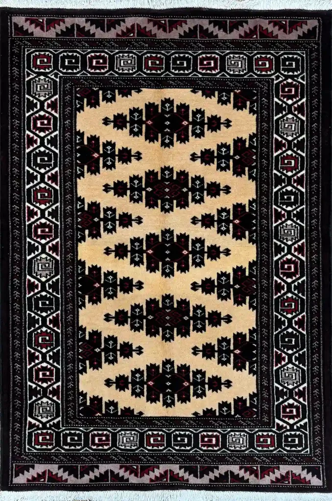 TURKMEN RUG 90CM X 150CM (2'95 X 4'92)