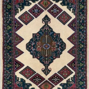KHORASAN FLORAL SILK RUG 110CM X 165CM (3'61 X 5'42)