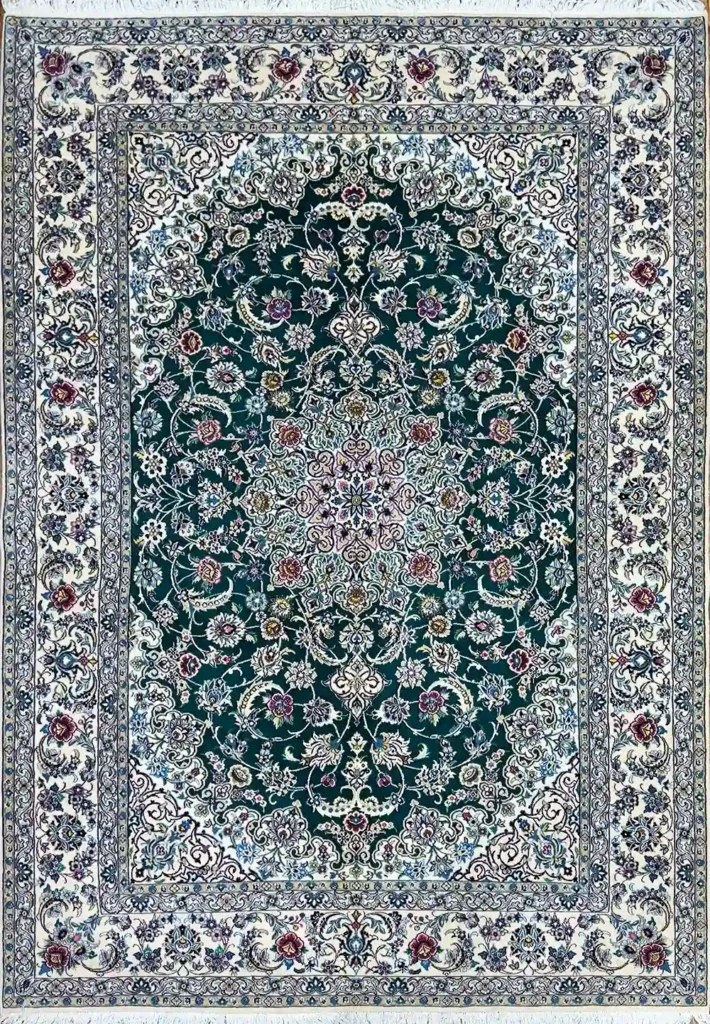 Green Nain Rug 202CM X 310CM (6'63 x 10'17)