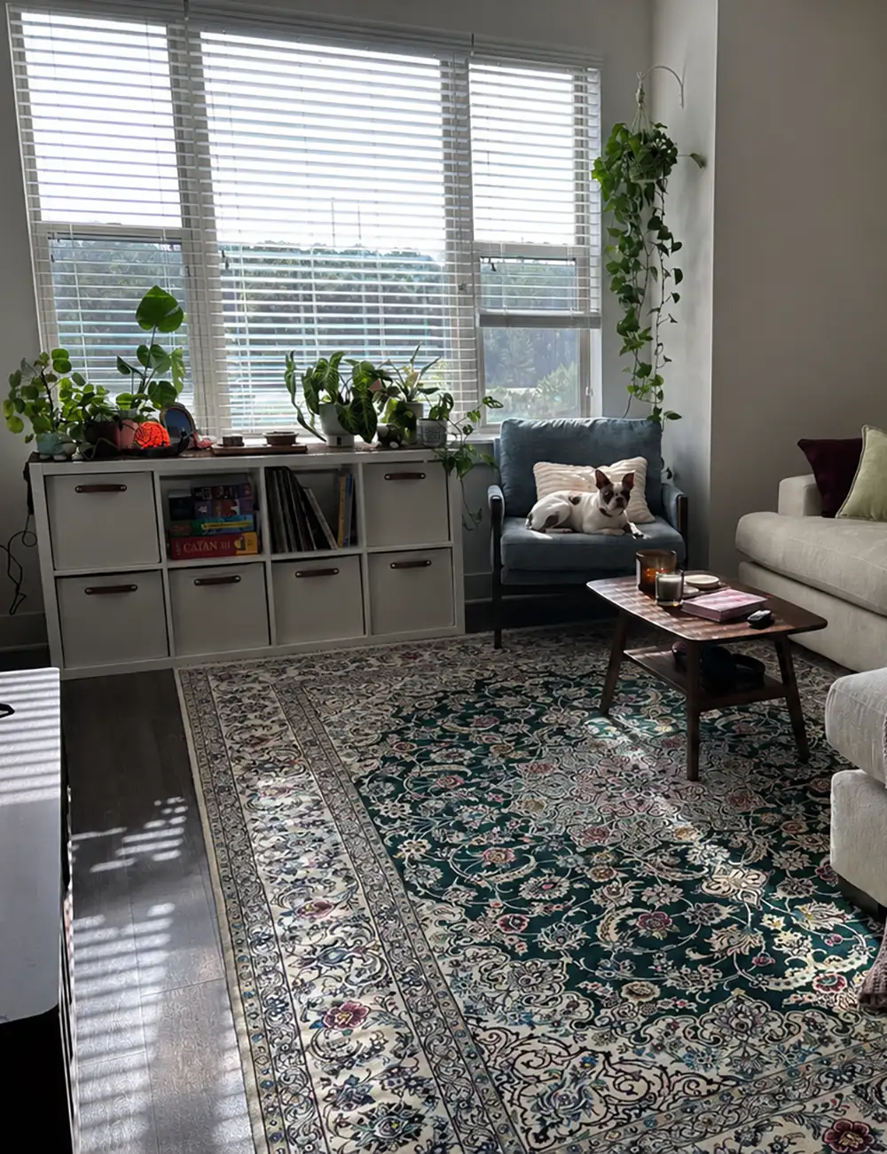 handmade nain persian rug