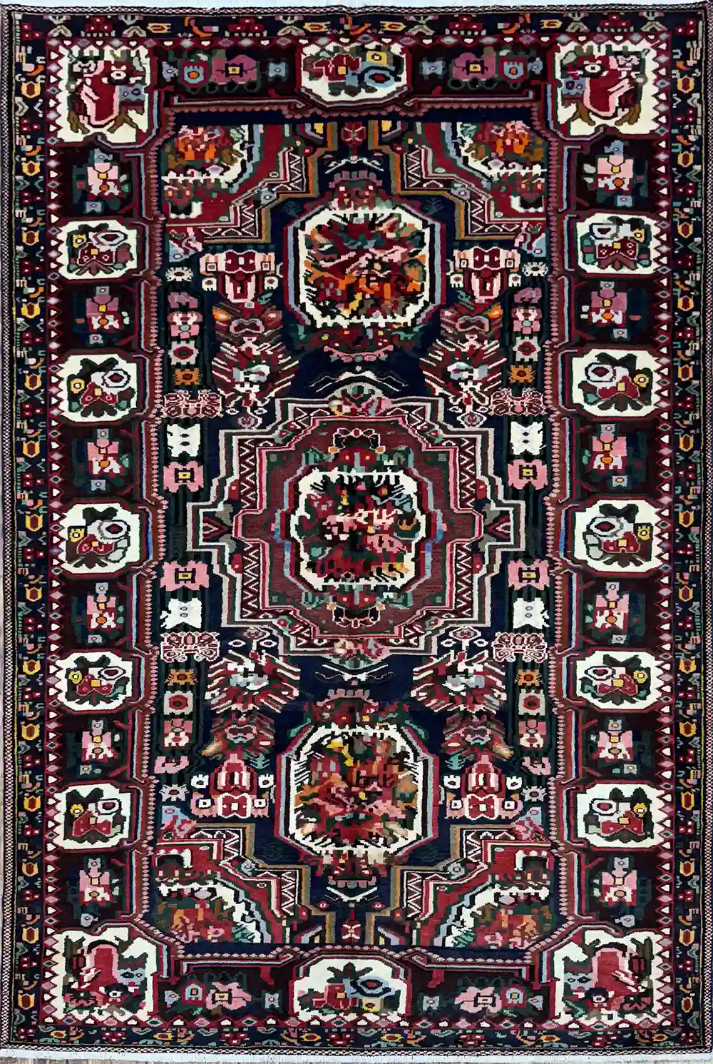 bakhtiari rug