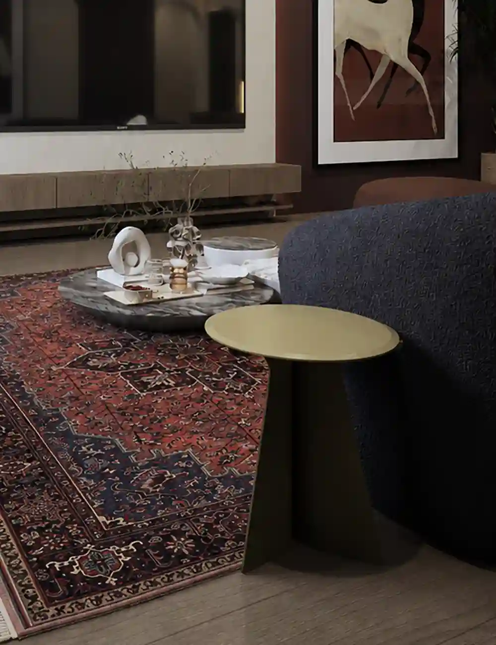handmade heriz rug