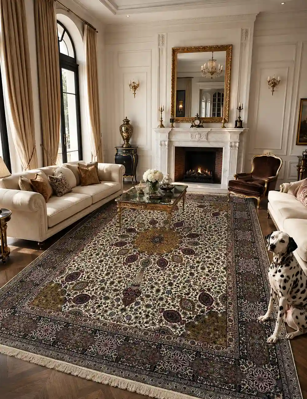 handmade persian tabriz rug