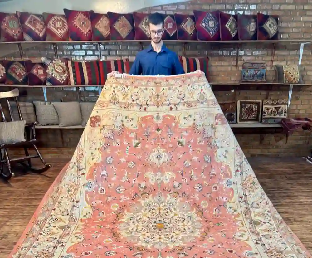 handmade tabriz rug