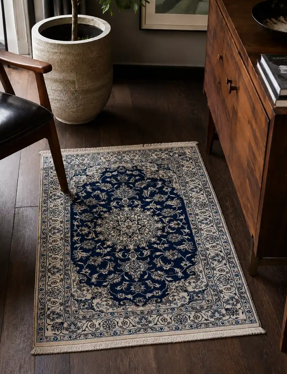 handmade nain rug interior
