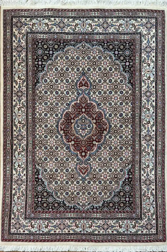handmade moud birjand rug