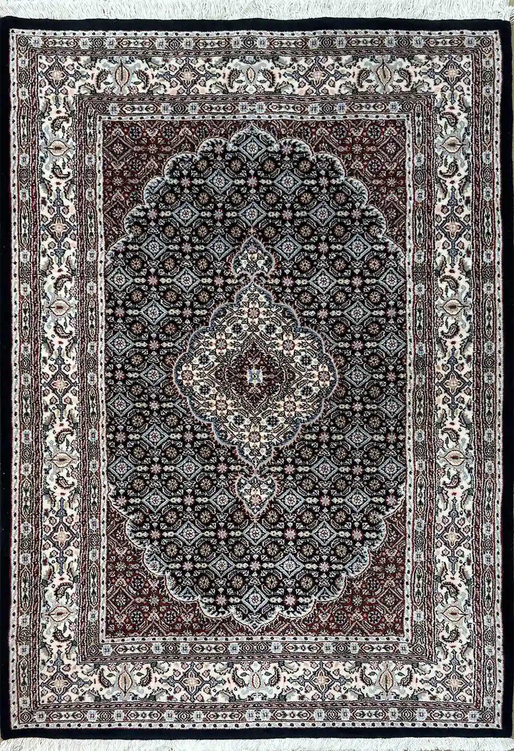 handmade persian moud brijand rug