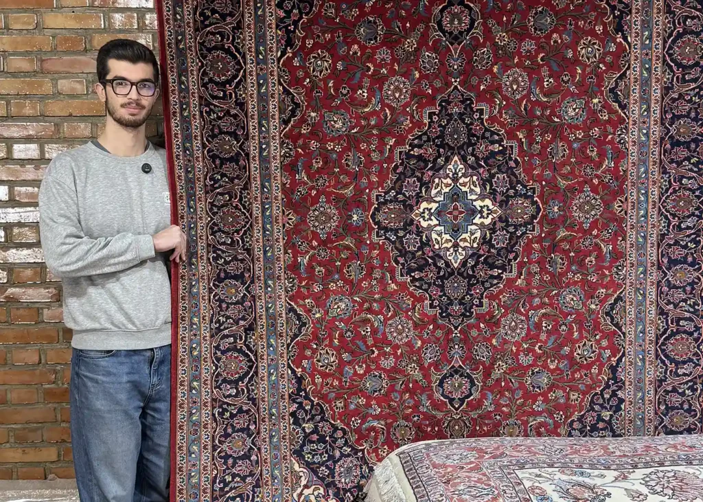 kashan rug