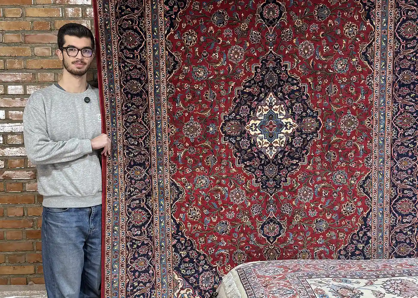 kashan rug